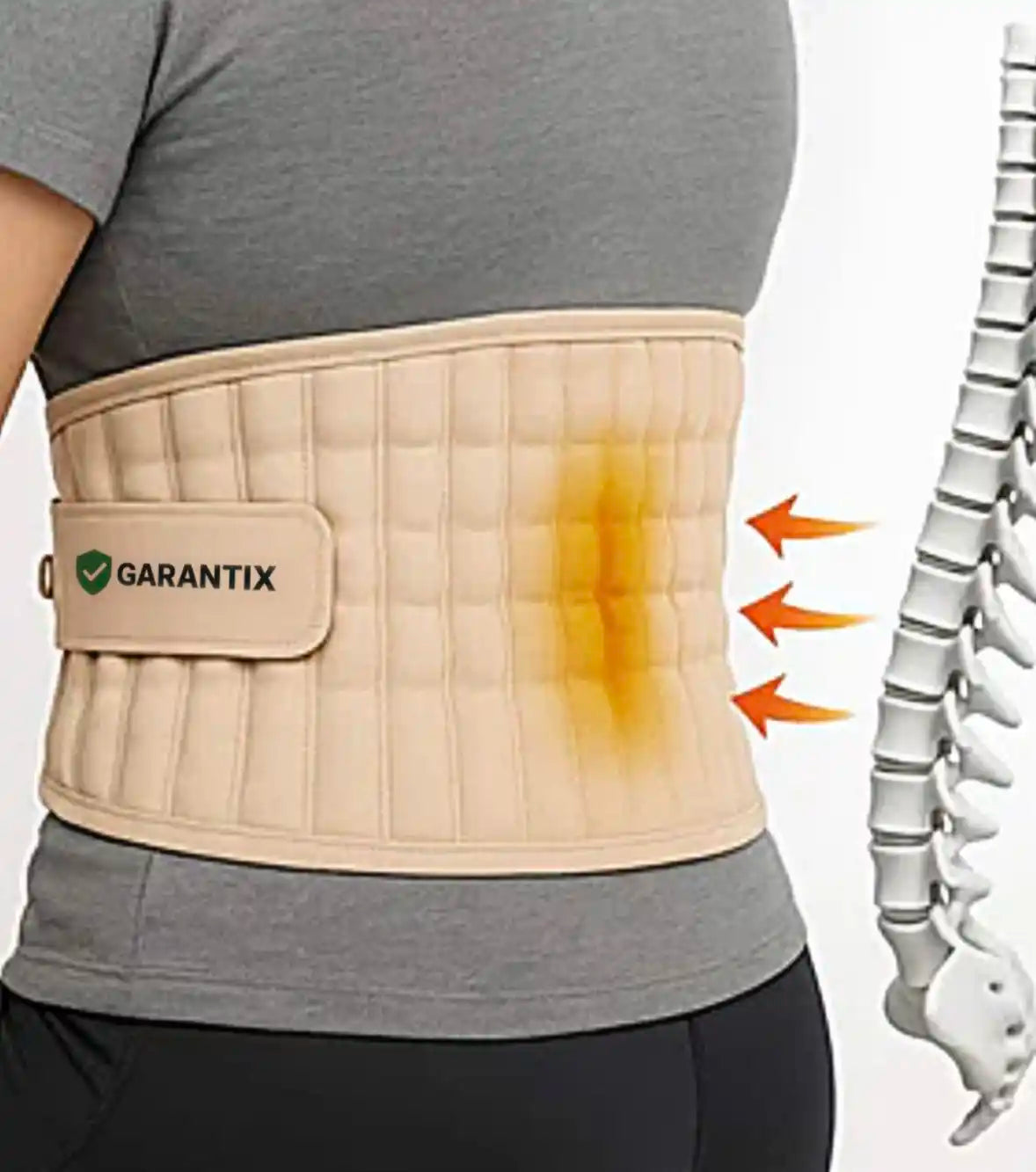 Ortezǎ Lombarǎ cu presiune reglabilǎ