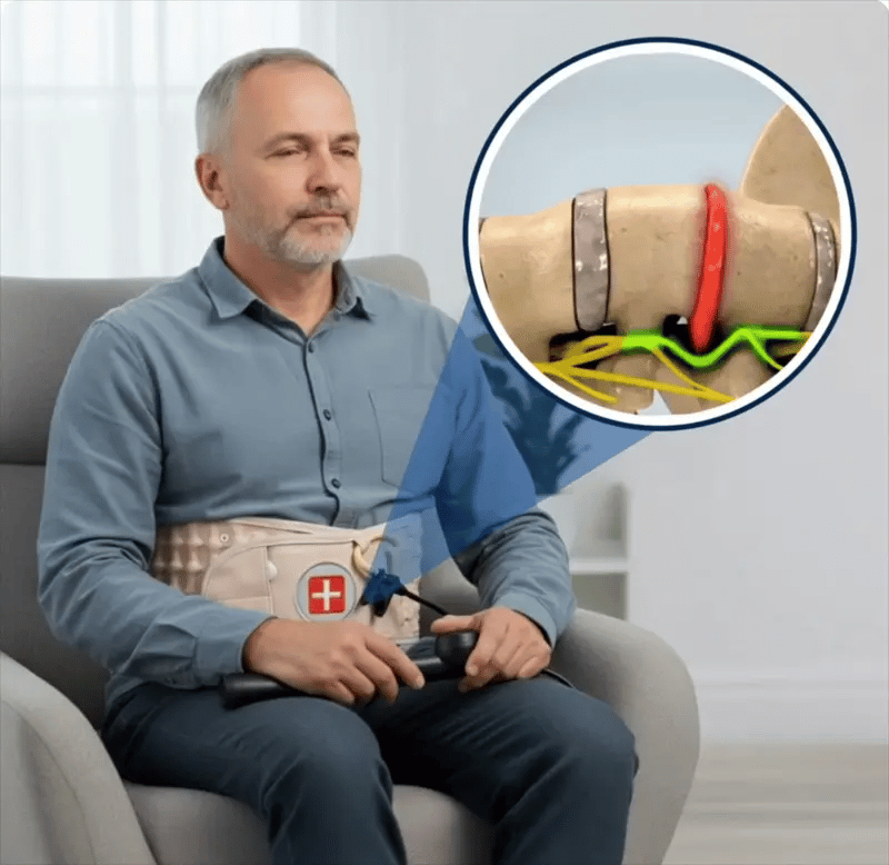 Ortezǎ Lombarǎ cu presiune reglabilǎ